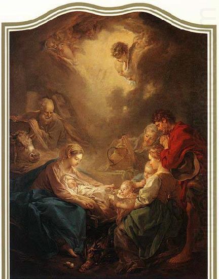 Adoration of the Shepherds, Francois Boucher